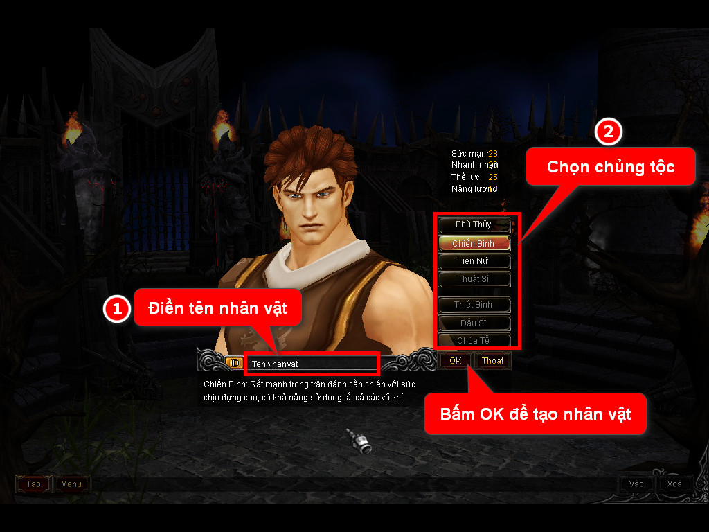 Chức năng chính của Game MU Thái Tử